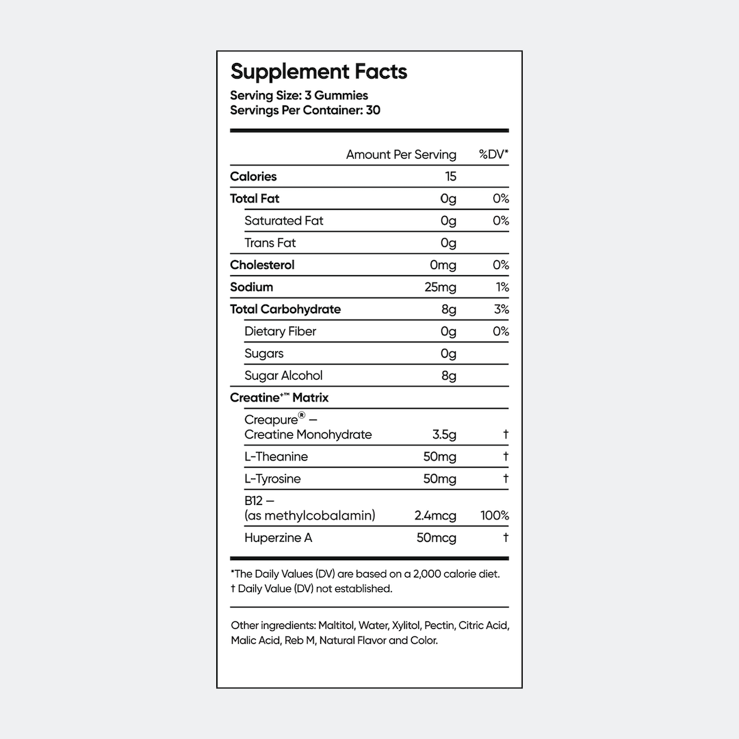 Creatine Gummy | Blueberry