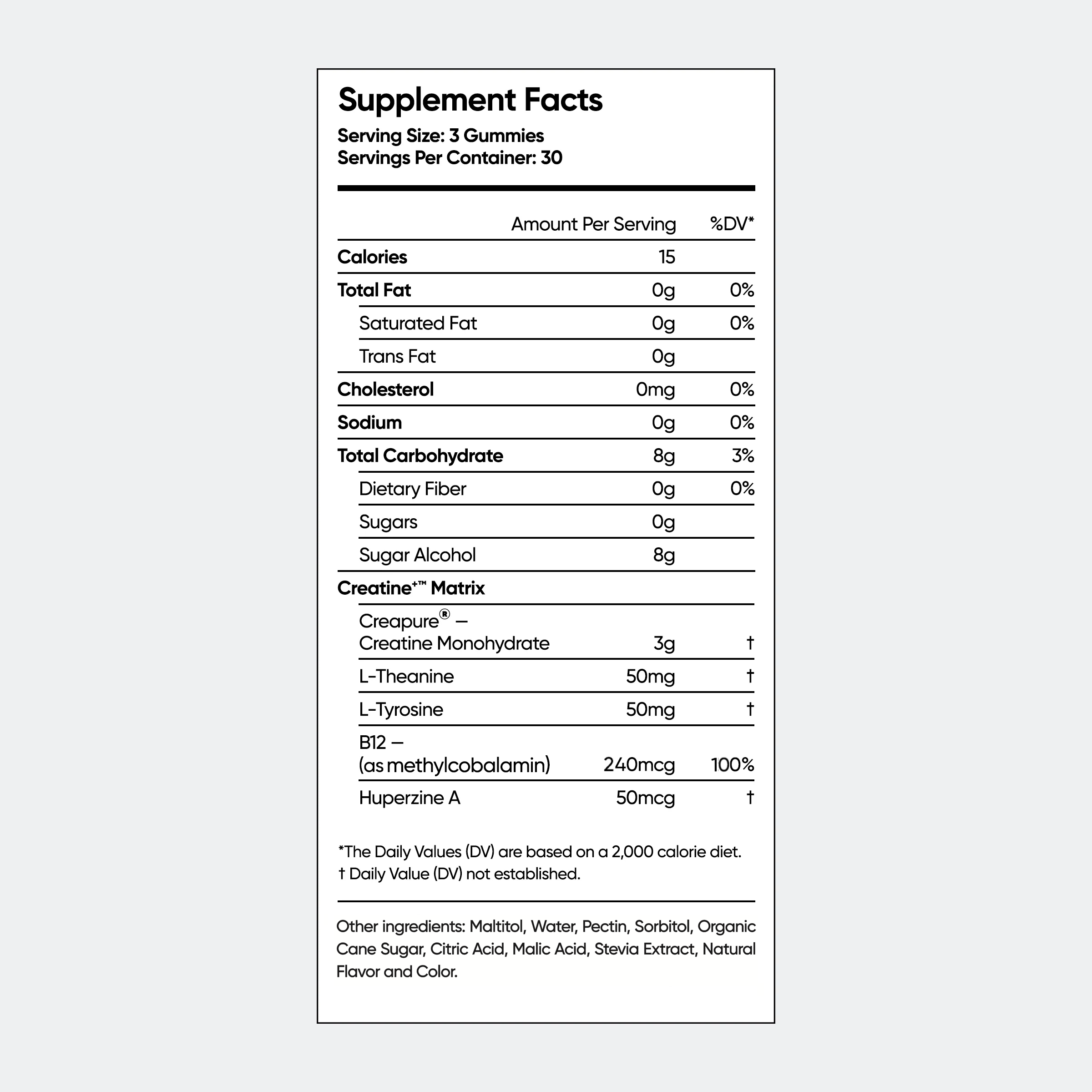 Creatine Gummies | Blueberry