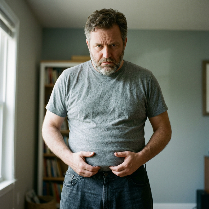 4. STRESS LOCKS THE BELLY FAT IN PLACE