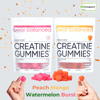 Peach Mango + Watermelon Burst Creatine Gummy Bundle