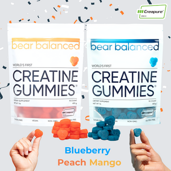 Peach Mango + Blueberry Creatine Gummy Bundle