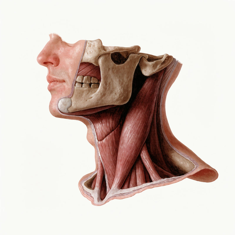 2. IT ISN'T OLD SKIN. THE MUSCLE UNDER IT WENT MISSING