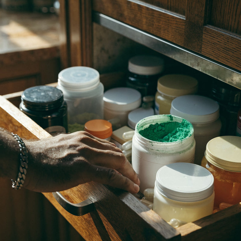 3. THE DRAWER FULL OF PILLS NEVER STUCK.