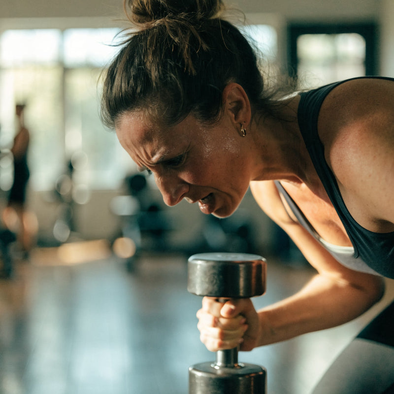 1. YOUR STRENGTH IS GOING DOWN AT THE GYM