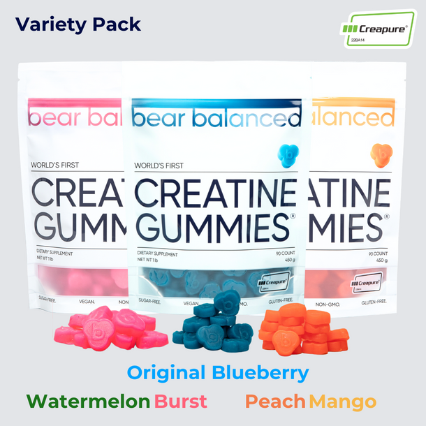 Variety Pack - All 3 Flavors – Creatine Gummies