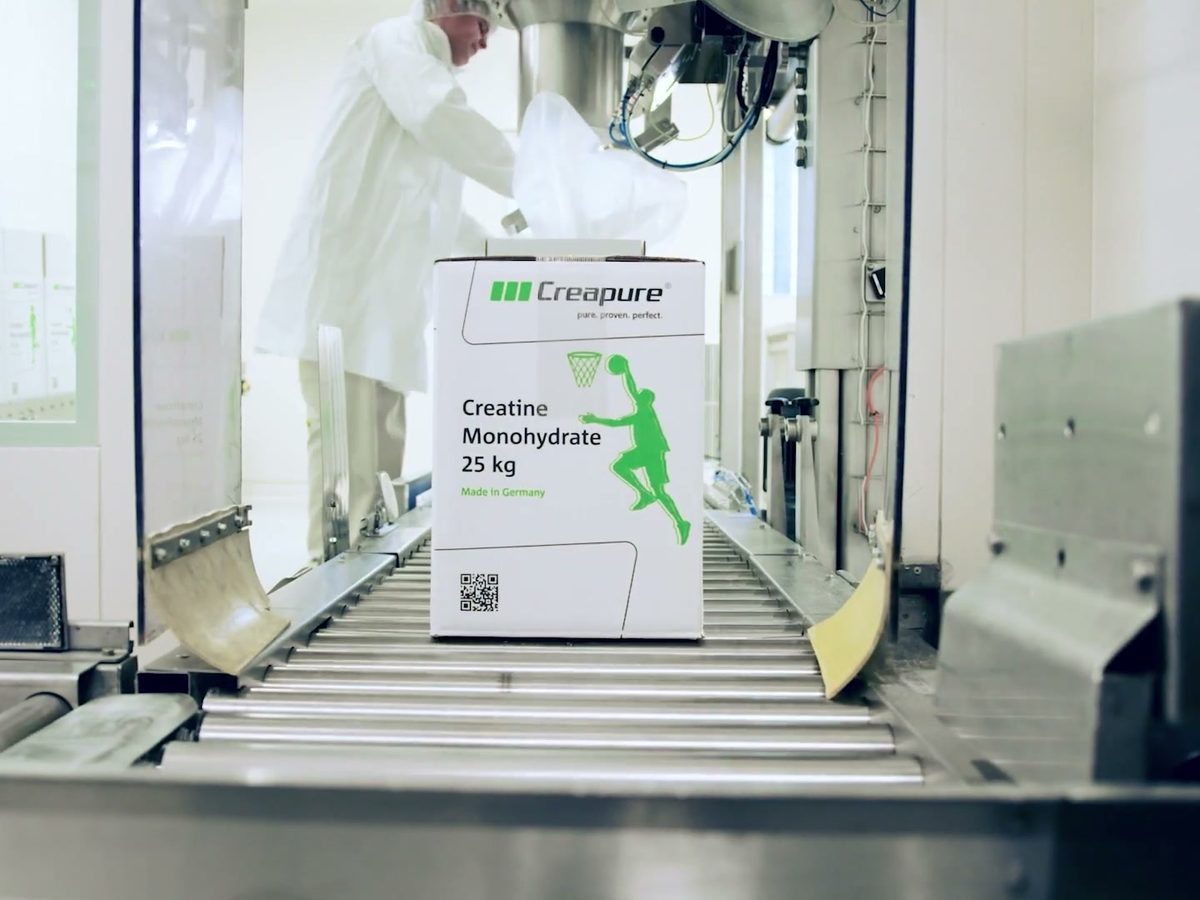 Creapure® leaving the line. Made in Germany.